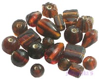 Mixed Glass beads - click here for large view